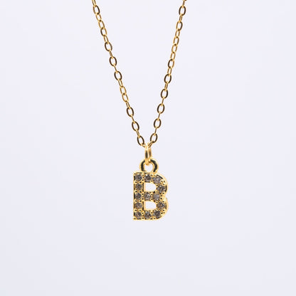 Initialen-Kette - An meine große Liebe - L25-T11