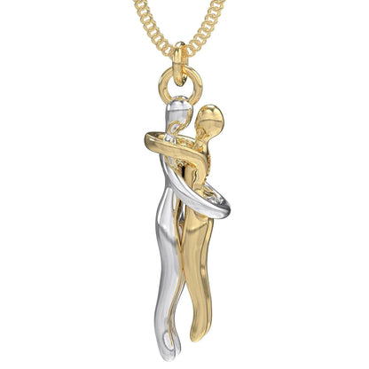 L6-T92 Umarmung Ketting + Umarmung Ring