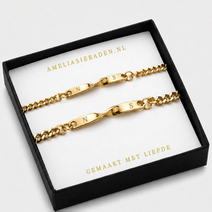 Duo Armband – Du trägst sie, sie trägt dich