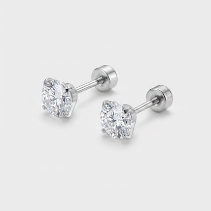 Ohrstecker für Damen mit Zirkonia
