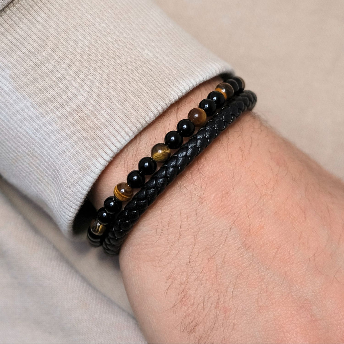 Tijgeroog armband